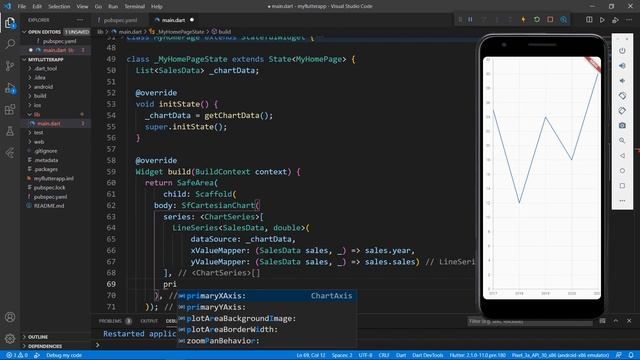 How to Create a Flutter Line Chart in 10 Minutes смотреть онлайн