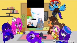 🦄Реакция млп на тт андертейл 🦄моя ау