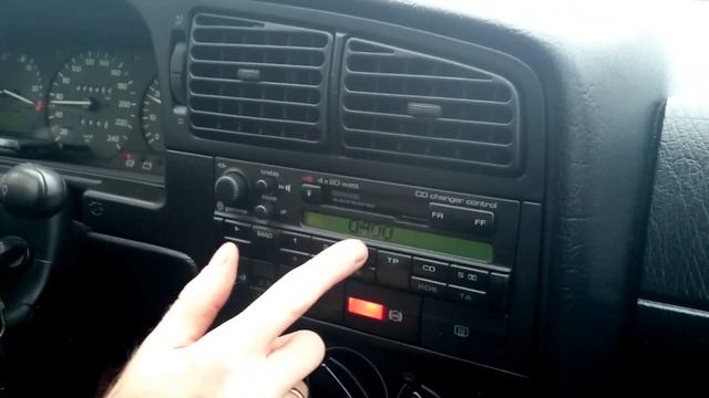 Ввод кода оригинальной автомагнитолы Volkswagen Passat b4 смотреть онлайн