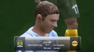 Manchester City vs Los Angeles Galaxy FIFA 06 PS2 PCSX