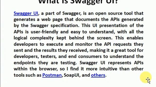 What is Swagger UI & How to use Swagger UI? || https://www.technology4nextvision.com смотреть онлайн