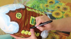 ДОМИК НА ЁЛКУ. Мастер-класс новогодней игрушки из пластиковой бутылки на большую ёлку. 2022 г.