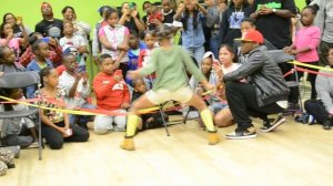 Little Girl Dancing her heart out l Tommy The Clown l OfficialTSquadTV