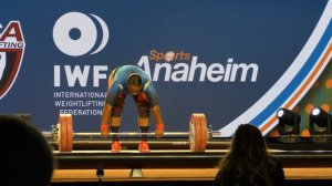 Oliba Seledina Nieve Arroyo, 134 kg Clean and Jerk