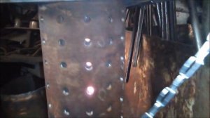 котел на отработке для обогрева дома! испытание