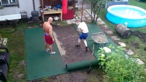 Спортплощадка на даче своими руками