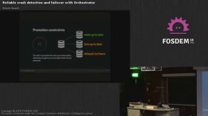 FOSDEM 2016 - H1308 - Reliable Crash Detection And Failover With Orchestrator