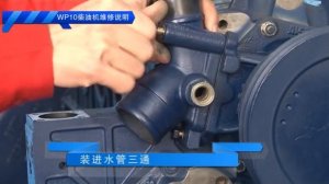 Weichai WP10 assembly of engine