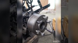 Японский мини трактор Янмарf175 проставки на колию 1м 20см частина 2