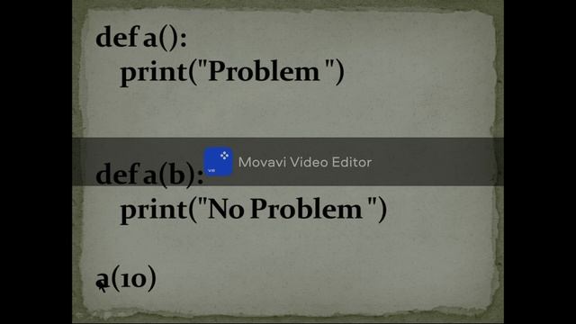 Python Function Overloading