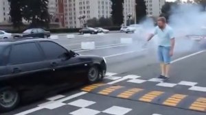 Проезд лежачих полицейских.