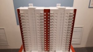 Макет ДОМА СЕРИИ П-3...