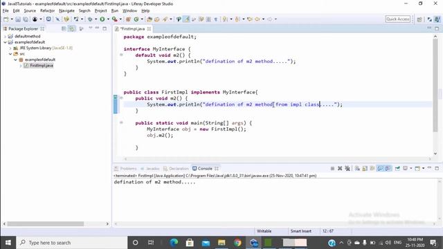 Java 8 Tutorial 15 :- Defaults method in Interface | Multiple Inheritance in Java 8 смотреть онлайн