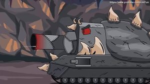 МЕГА КВ 6 ПРОТИВ МОНСТРА - Мультики про танки