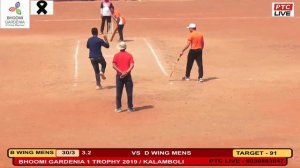 ZAKIR KHAN BOWLING AT BHOOMI GARDENIA 1 TROPHY 2019 / KALAMBOLI