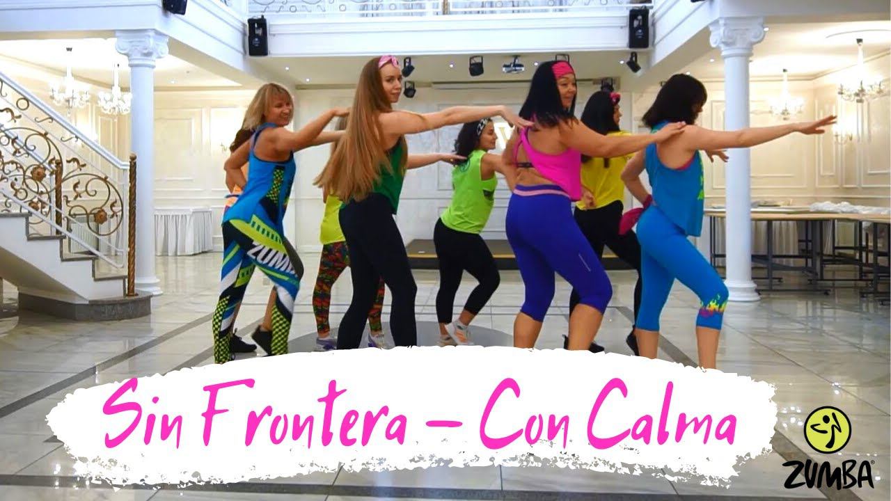 Sin Frontera - Con Calma (Salsa Version) / ZUMBA FITNESS CHOREO / JUKKYYY смотреть онлайн