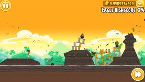 Angry Birds Seasons Go Green, Get Lucky All levels (Mighty Eagle) Any%