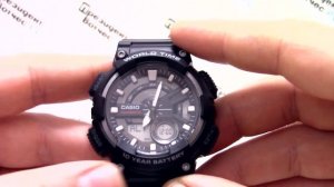 Часы Casio Illuminator AEQ-110W-1A - Инструкция, как настроить | Watch-Forum.RU