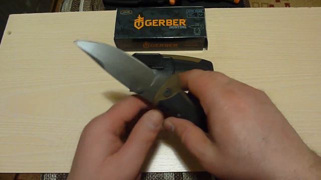 Складной нож Gerber Hunting смотреть онлайн