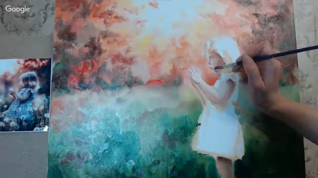 Zahxvatkina Девочка в одуванчиках 15 05 17 смотреть онлайн