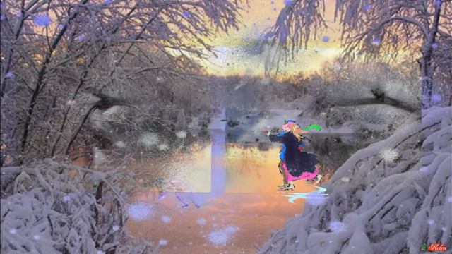 Зимний  привет