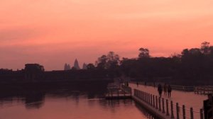 Angkor Wat. Sunrise Sunset. Cambodia. ВОСХОД СОЛНЦА. ХРАМОВЫЙ КОМПЛЕКС АНГКОР ВАТ