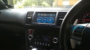 Subaru Legacy Апгрейд штатного моника.