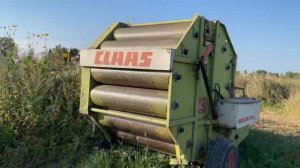 Пресс-подборщик CLAAS Rollant 44 экспресс-обзор от Евгения Ощепкова