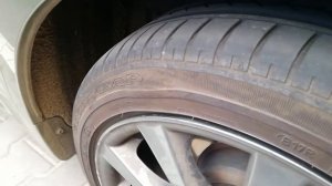 Отзыв о шинах Goodyear ранфлет (RunOnFlat) на Lexus is250