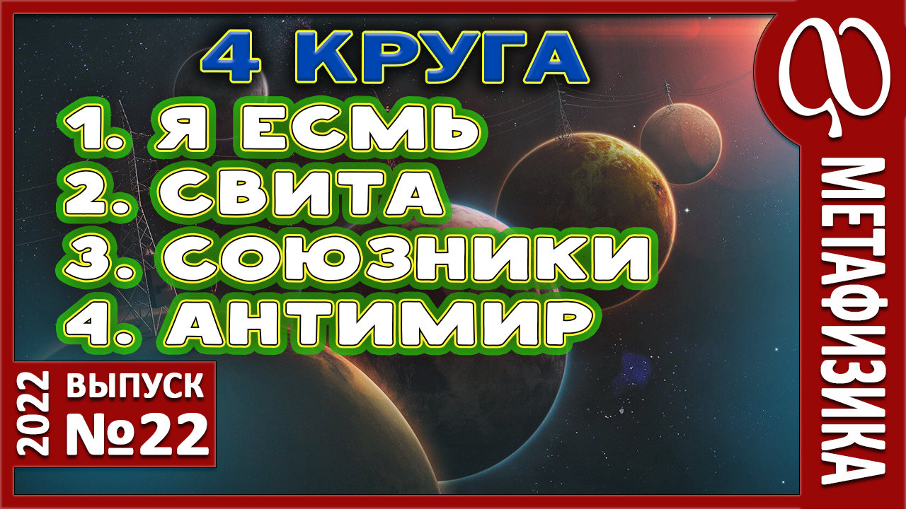 4 круга жизненной системы. Построение кругов жизни. Гармония и Целостность. Признаки нарушений.