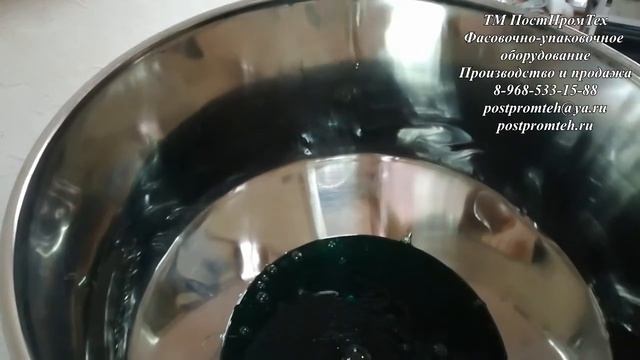 Поршневой дозатор для густых продуктов смотреть онлайн