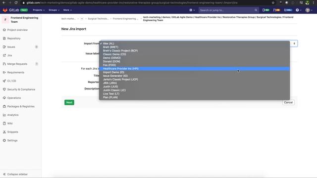Agile Management - Import your Jira project issues to GitLab смотреть онлайн