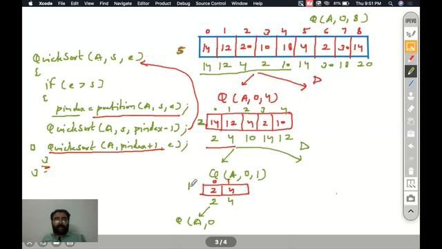 QuickSort Algorithm-2 | Tracing of QuickSort Code | Explained in Hindi | CodePlanet | BY CSD