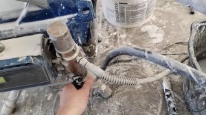 безвоздушная покраска# не работает аппарат#не набирает давление #причина# появляется ошибка# аспро