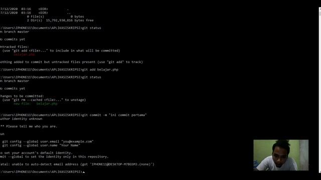 Instalasi GIT dan Belajar GIT Awalan смотреть онлайн