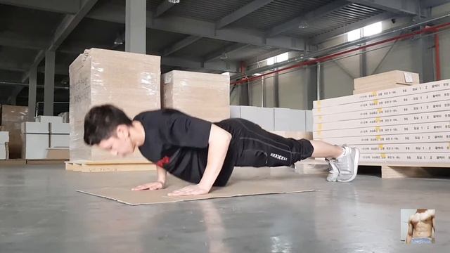 Отжимания 5-ый день, 38 повторений. смотреть онлайн