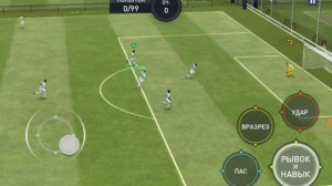 Как делать удар через себя в fifa mobile?