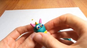 Как слепить Морского дракона из пластилина? Легкие поделки для детей/Видео лепка