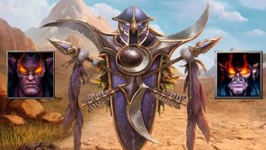 Сравнение новой и старой озвучки эльфов - WARCRAFT 3 REFORGED