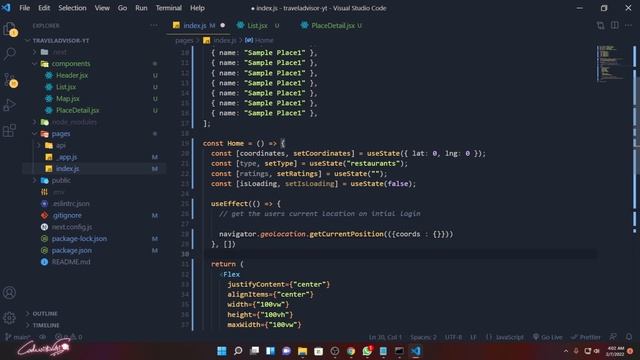 Google Map Clone - Personal Google Maps Companion Application | NEXT JS - For Beginners смотреть онлайн