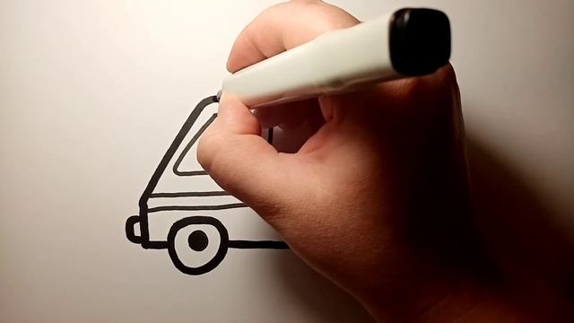 Как нарисовать скорую помощь. Машинка детская скорая помощь рисунок смотреть онлайн