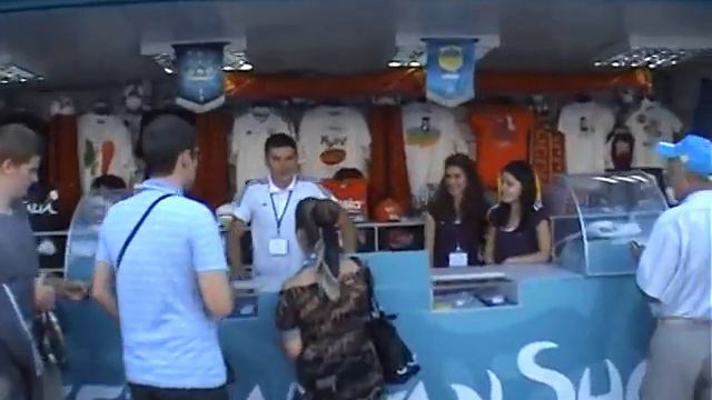 Финал Евро-2012. Фан-зона "одним кадром" смотреть онлайн