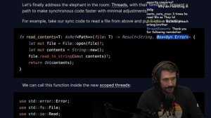 Think Twice Before Using Async Rust | Prime Reacts