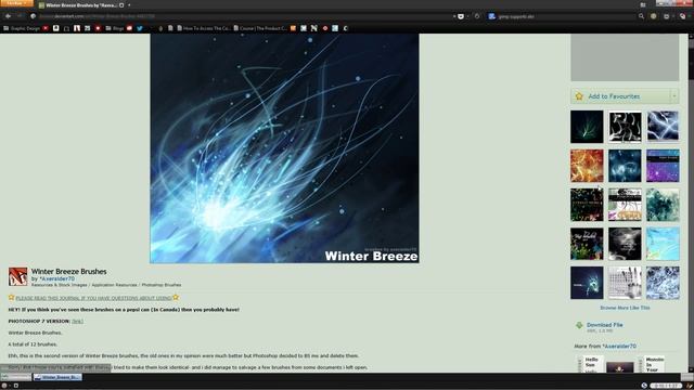 GIMP Tutorial: Installing Free Brushes смотреть онлайн