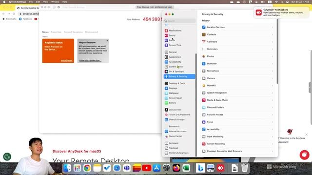 วิธีติดตั้ง Anydesk บน Mac และตั้งค่าให้รองรับการ Remote #anydesk #mac смотреть онлайн