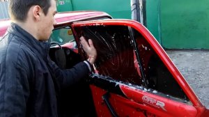 Быстрый способ снятия тонировки со стекла