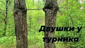 Копаю двушки у старого турника