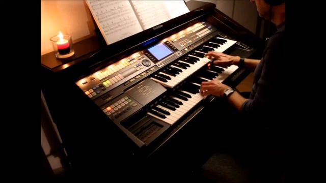 Leroy Anderson's Sleigh Ride - performed by Auronoxe on Technics GA3 organ смотреть онлайн