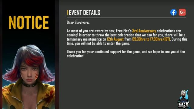MAINTENANCE BREAK FREE FIRE | 12TH AUGUST | FREE FIRE GAME NOT OPENING | FIX? смотреть онлайн