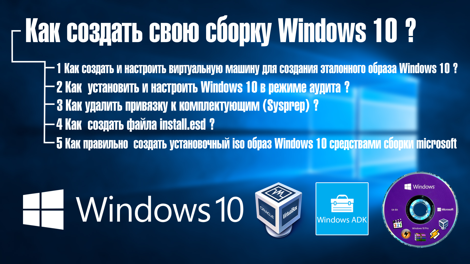 Как создать проект на windows 10